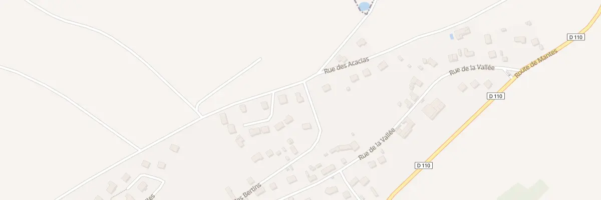 Plan du 19 Rue des Bertins à Jouy-Mauvoisin
