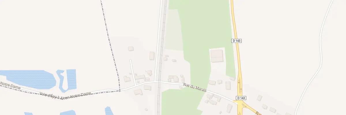 Plan du 14 Rue du Marais à Airon-Notre-Dame