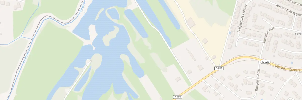 Plan du 300 Rue de Chatellerault à Châteauroux