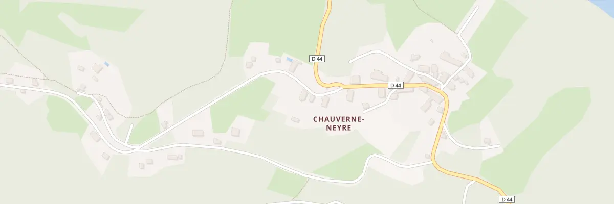 Plan du 29 Chauverne Neyre à Châtelus-le-Marcheix