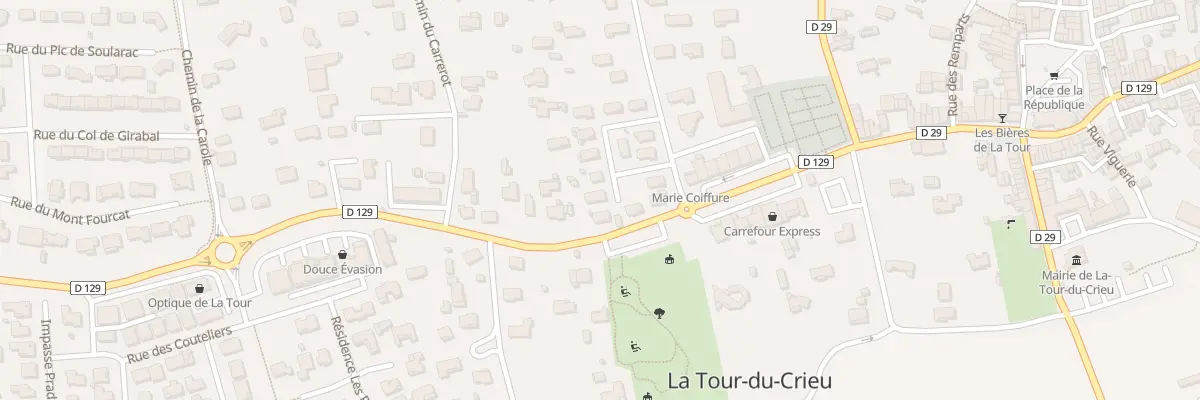 Plan du 7 Res du Couserans à La Tour-du-Crieu