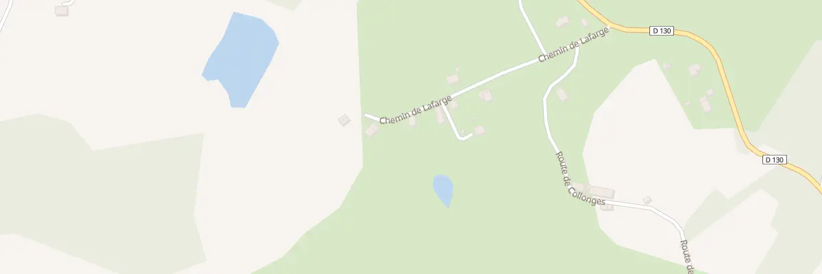 Plan du 271 Che de Lafarge à Saint-Mexant