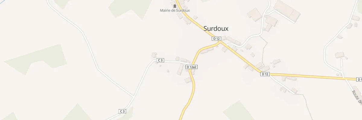 Plan du 5003 Surdoux à Surdoux