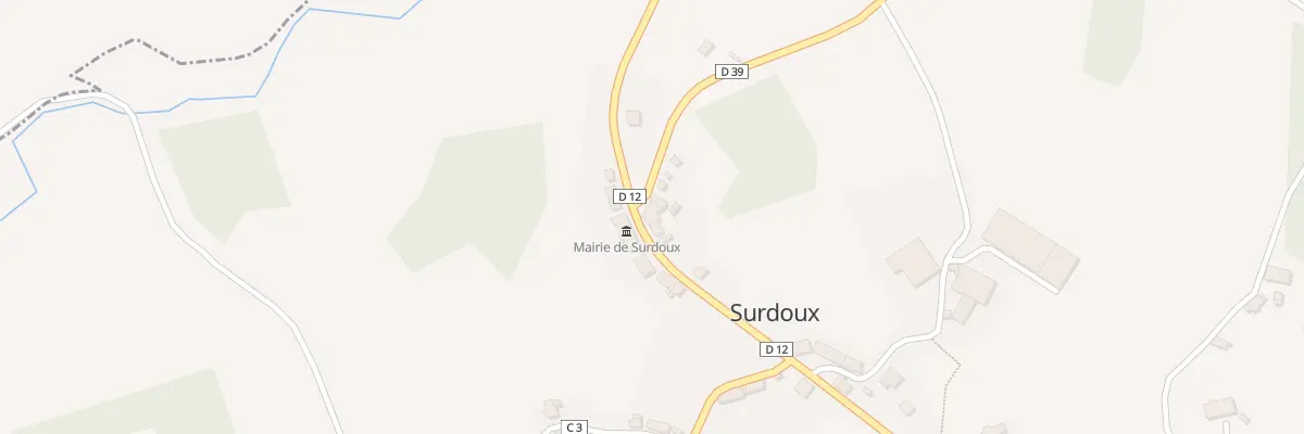 Plan du 5040 Surdoux à Surdoux