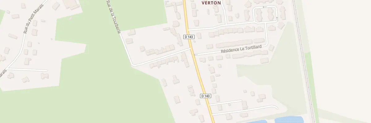 Plan du 52 Rte de Waben à Verton