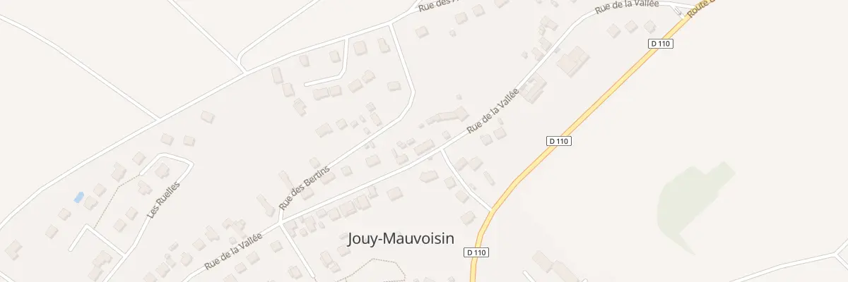 Plan du 28 Rue de la Vallée à Jouy-Mauvoisin
