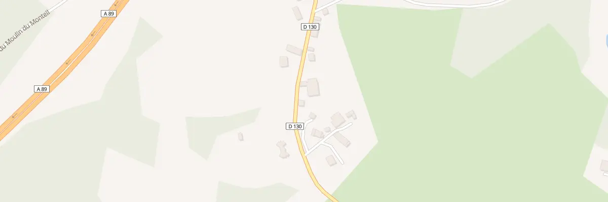 Plan du 840 Rte du Monteil à Saint-Mexant