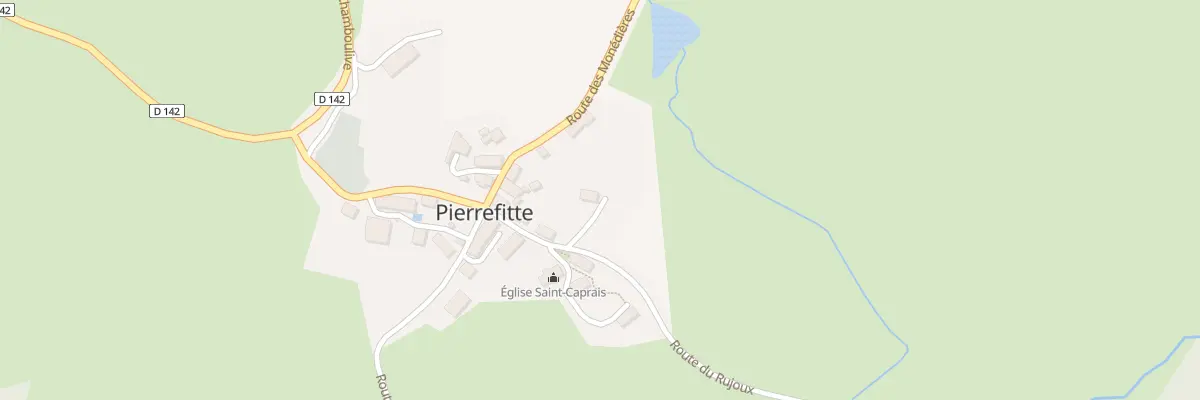 Plan du 5076 Le Bourg à Pierrefitte