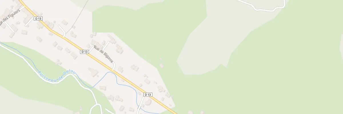 Plan du 25 Av de Castel Fort à Dalou