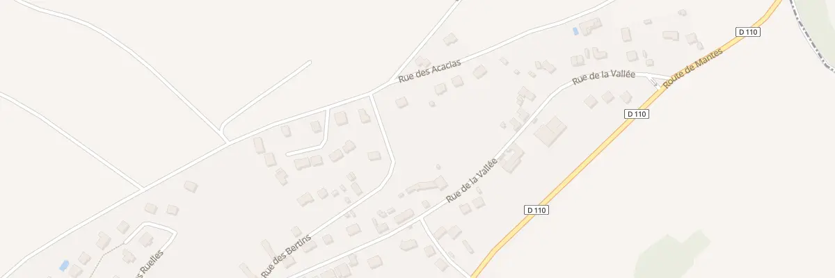 Plan du 2B Rue des Bertins à Jouy-Mauvoisin