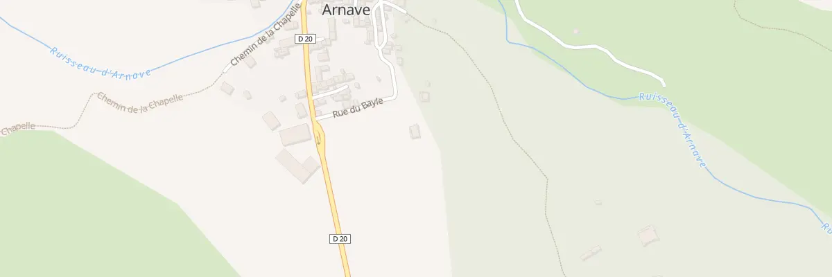 Plan du 15 Rue du Bayle à Arnave