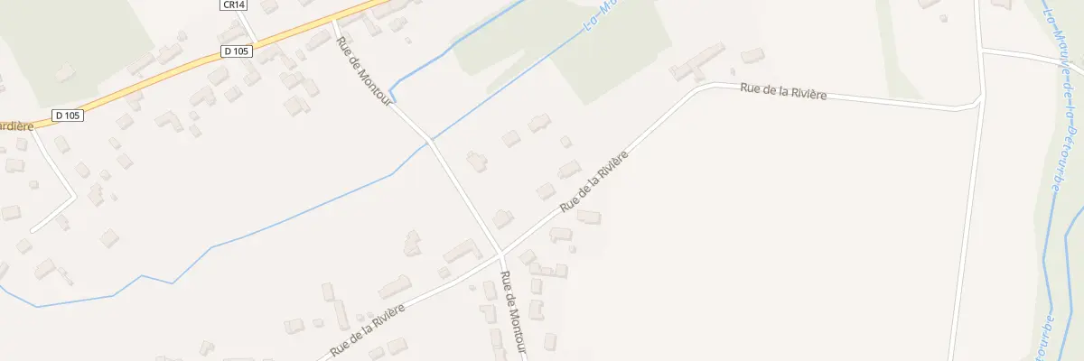 Plan du 843 Rue de la Rivière à Baccon