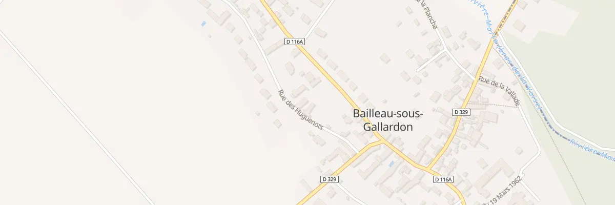 Plan du 4 Rue des Huguenots à Bailleau-Armenonville