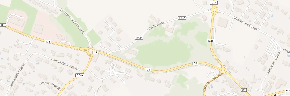 Plan du 3 Che de Taillassou à Lanta