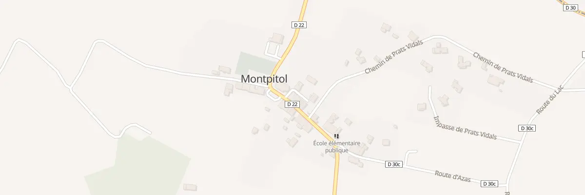 Plan du 2B Imp de l’Eglise à Montpitol