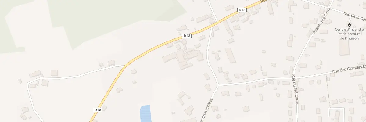 Plan du 720 Rue de Blois à Dhuizon