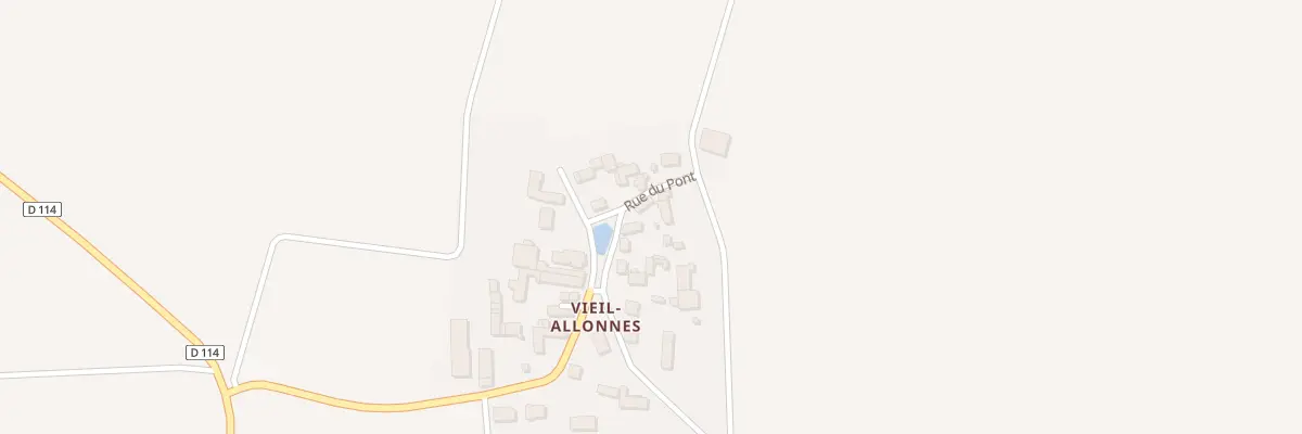Plan du 7 Pl des Tilleuls à Beauvilliers