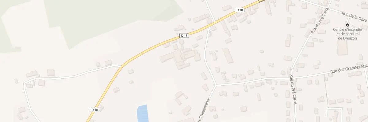 Plan du 409 Rue de Blois à Dhuizon