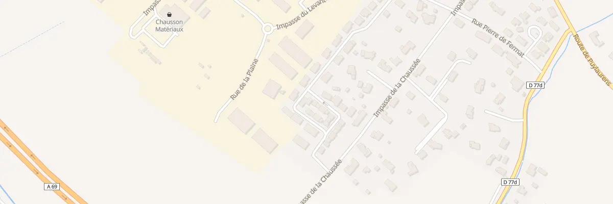 Plan du 241 Rue du Puits Perdu à Verfeil