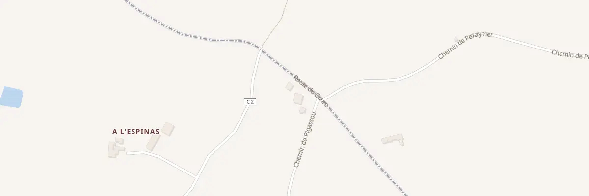 Plan du 1220 Rte du Cours à Puygaillard-de-Quercy