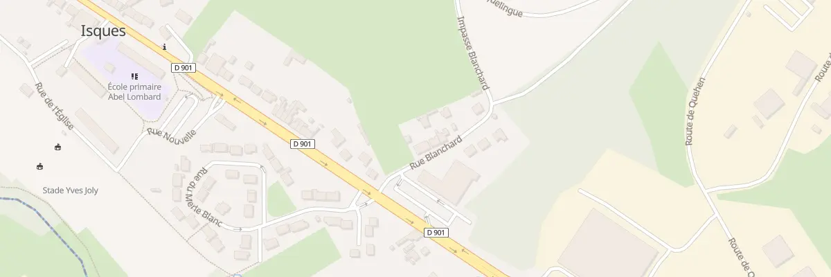 Plan du 5 Rue Blanchard à Isques