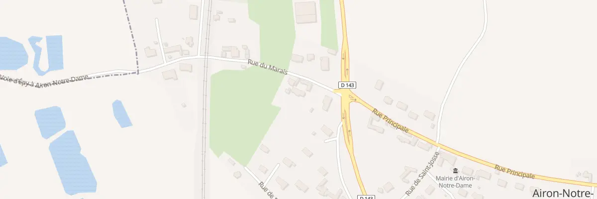Plan du 3 Rue du Marais à Airon-Notre-Dame