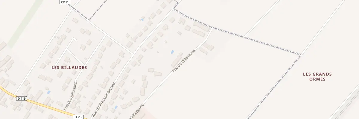 Plan du 19 Rue de Villeneuve à Messas