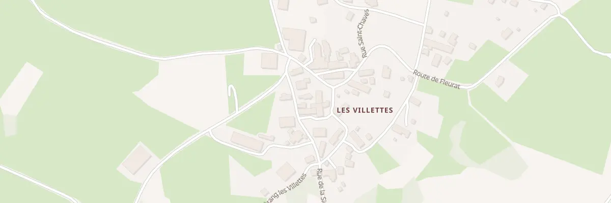 Plan du 1 Voie des Marchands Villettes à Naillat