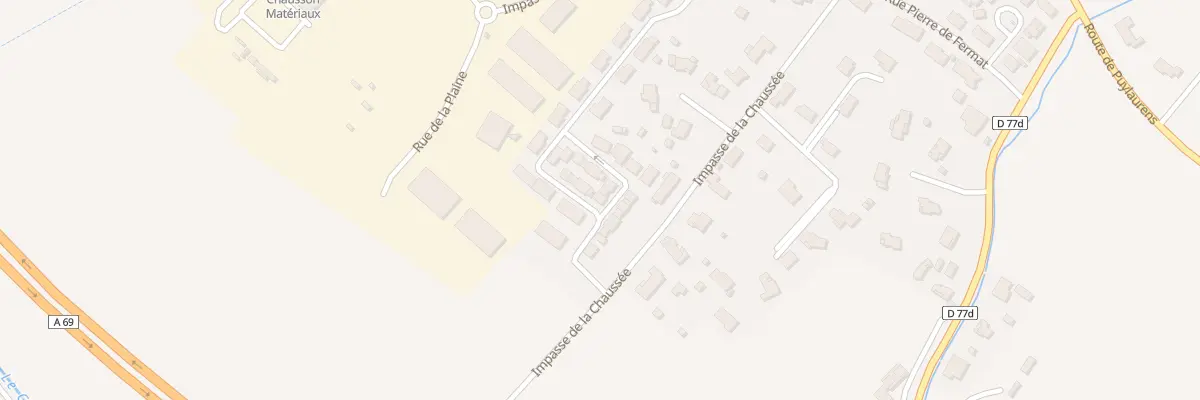 Plan du 357 Rue du Puits Perdu à Verfeil