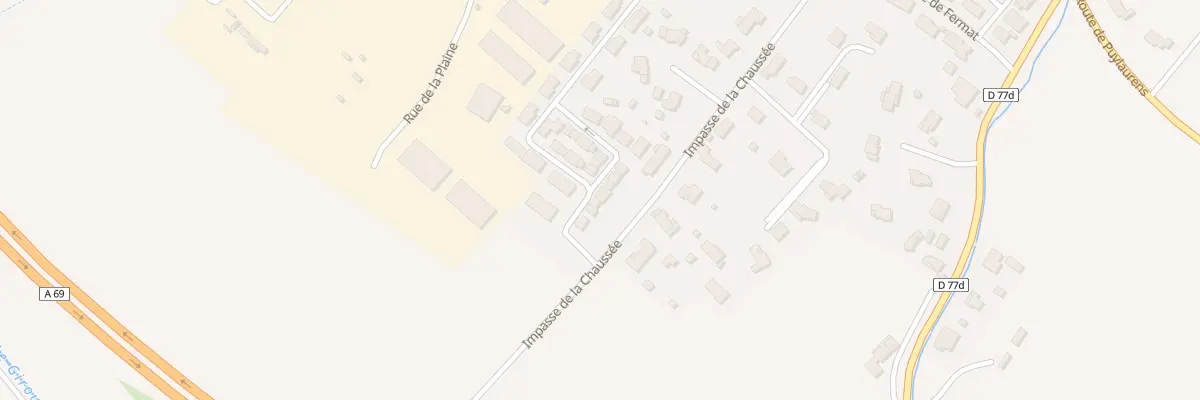 Plan du 340 Rue du Puits Perdu à Verfeil