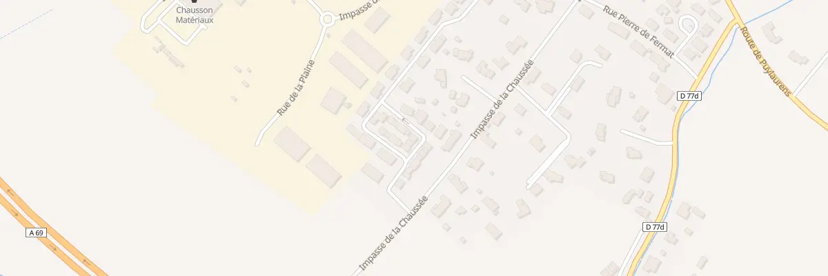 Plan du 365 Rue du Puits Perdu à Verfeil