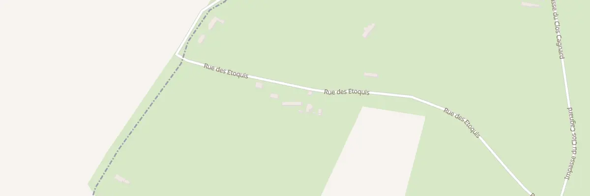 Plan du 699 Rue des Etoquis à Haucourt