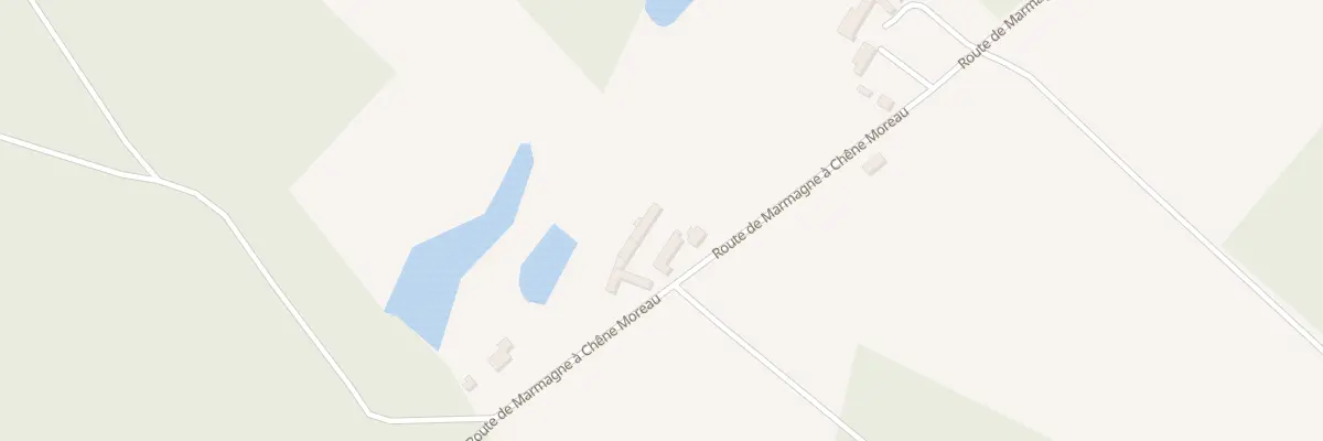 Plan du 2879 Rte de Marmagne à Chêne Moreau à Pruniers-en-Sologne