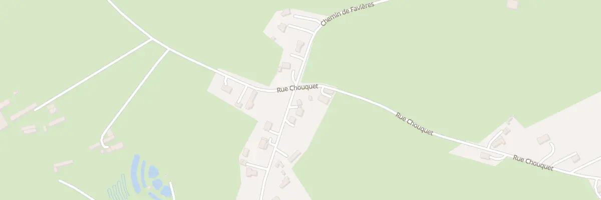 Plan du 656 Che des Favières à Dampierre-en-Bray