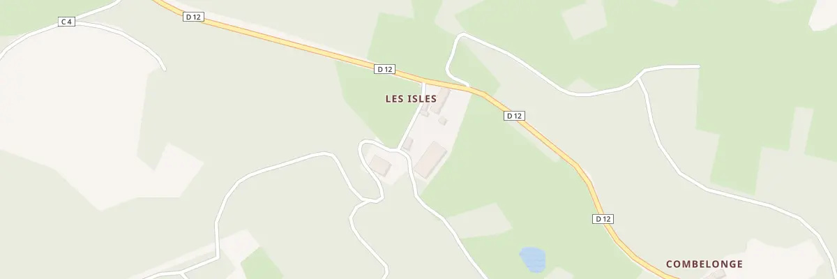 Plan du 5129 Les Isles à Auriat