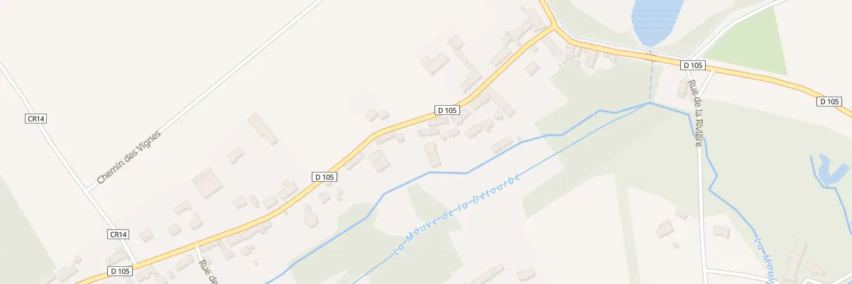 Plan du 750 Rue de la Renardière à Baccon