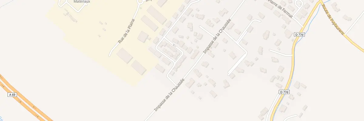 Plan du 358 Rue du Puits Perdu à Verfeil