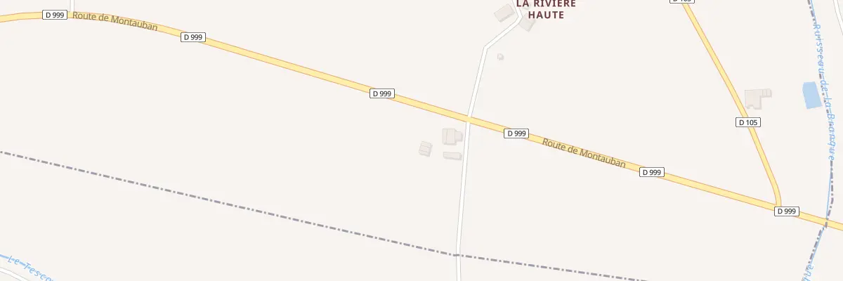 Plan du 393 Rte de Gaillac à La Sauzière-Saint-Jean