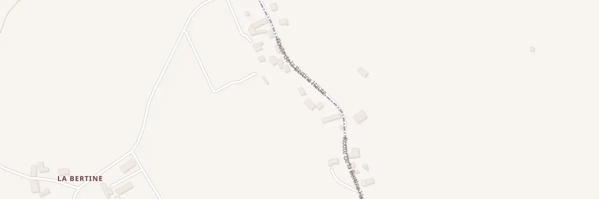 Plan du 5095 La Bertine à Saillac