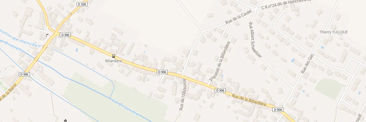 Plan du 5 Rue de la Cavèe à Hanches