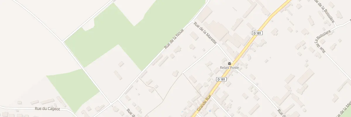 Plan du 12 Rue de la Noue à Vesly
