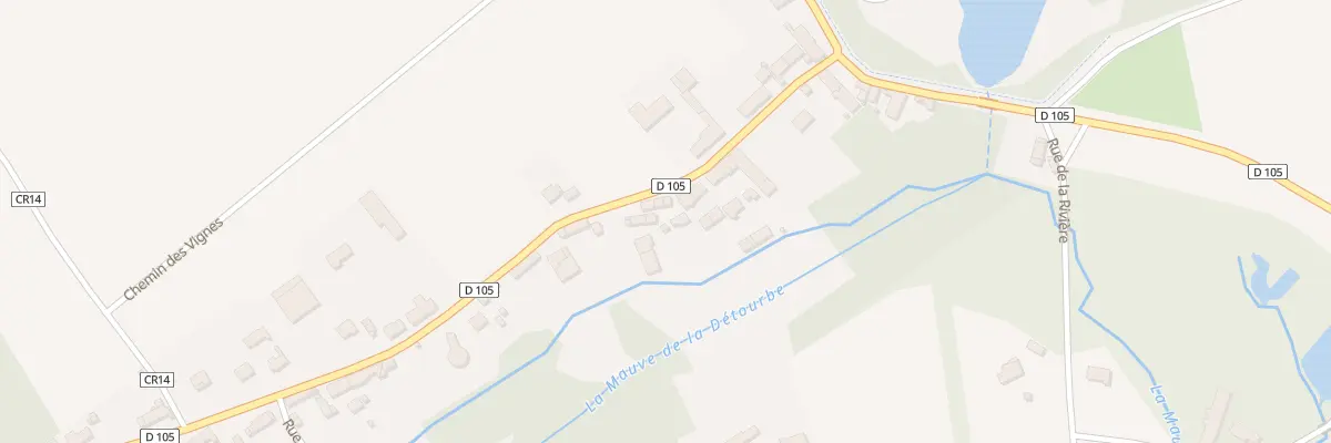 Plan du 752 Rue de la Renardière à Baccon