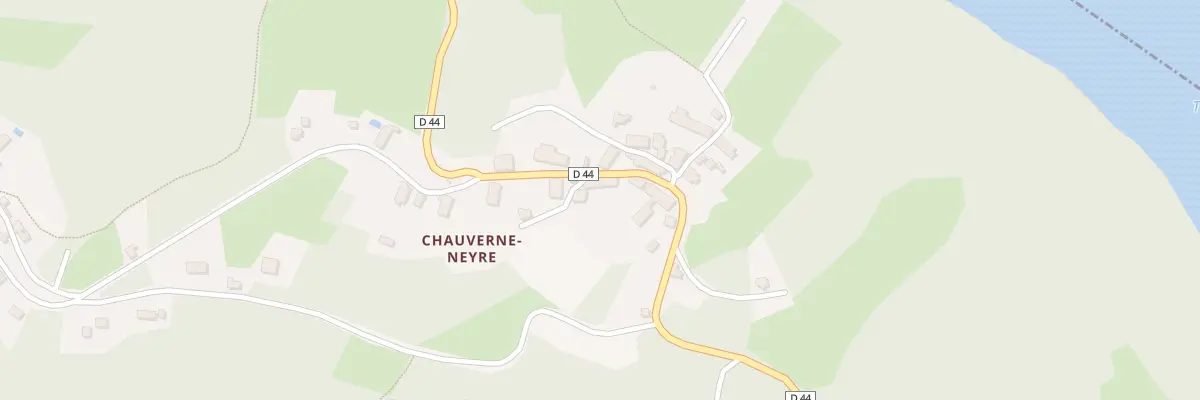 Plan du 13 Chauverne Neyre à Châtelus-le-Marcheix