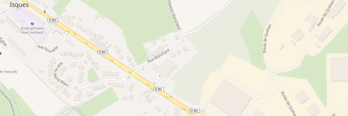 Plan du 4 Rue Blanchard à Isques