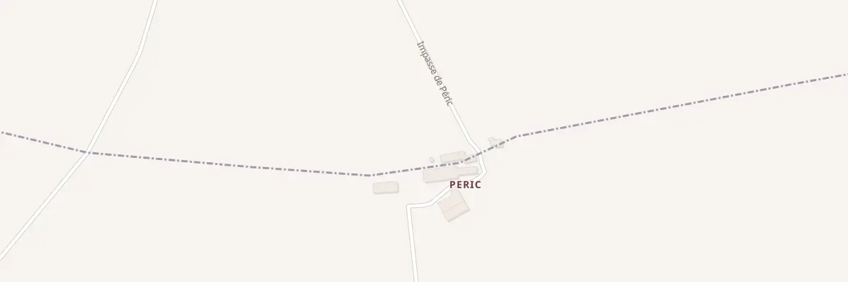 Plan du 288 Peric à Montaut