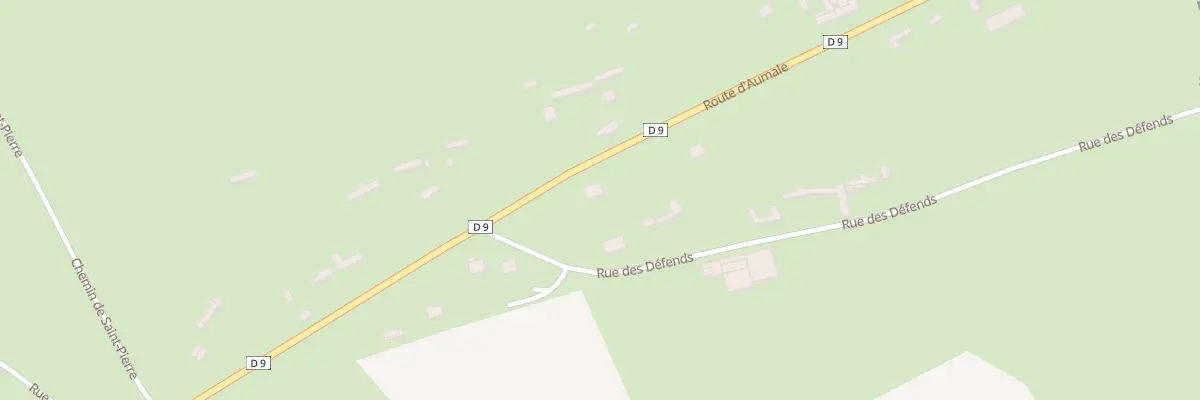 Plan du 1574 Rte d’Aumale à Conteville