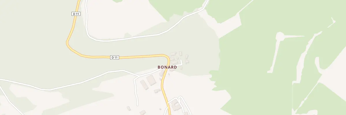 Plan du 5092 Bonard à Strenquels