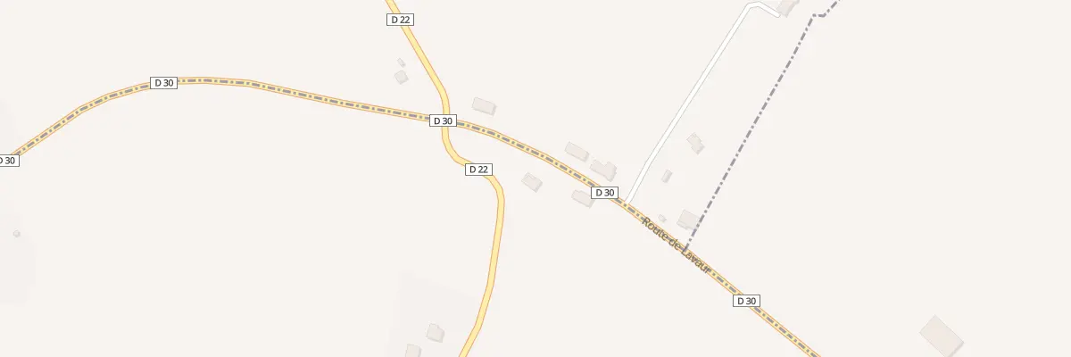 Plan du 7 Rte du Village à Montpitol