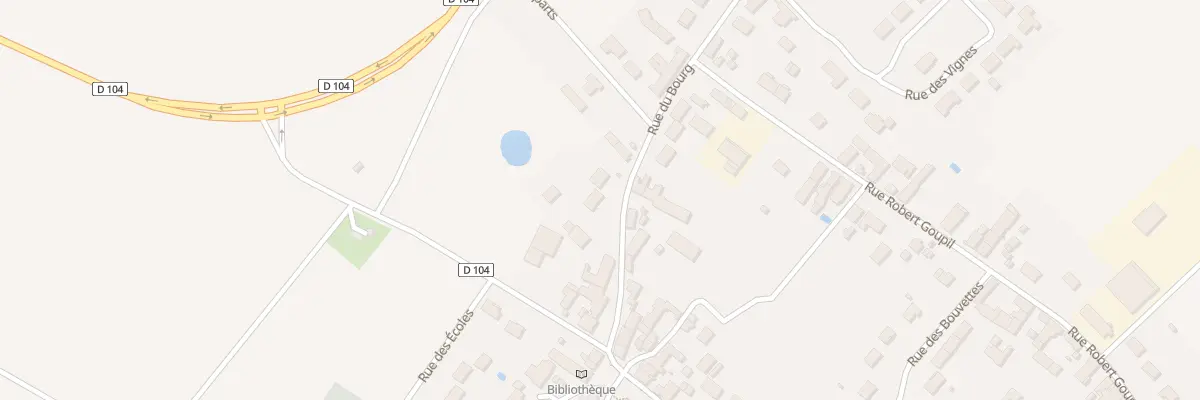 Plan du 9001 Rue du Bourg au Bardon