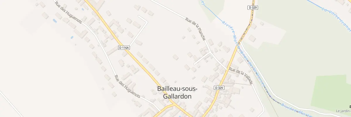 Plan du 4B Rue du Bout de Coudray à Bailleau-Armenonville